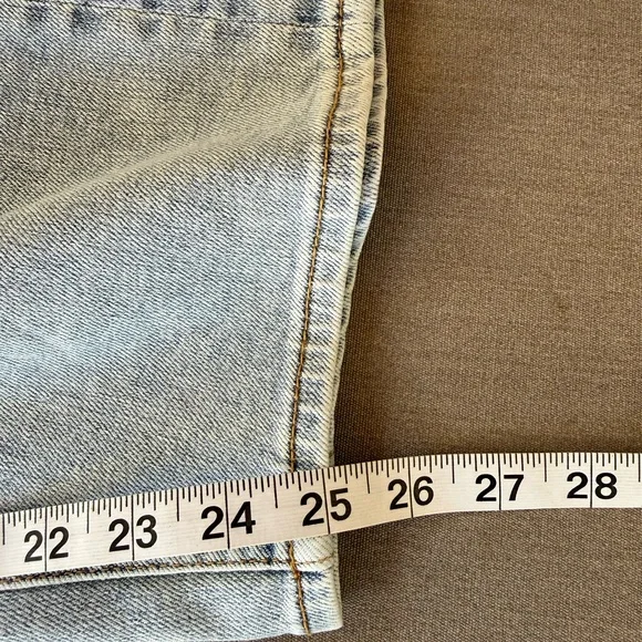 DRIFTWOOD Light Blue Hallucination Barbara barrel Embroidered  Jeans - Picture 15 of 16